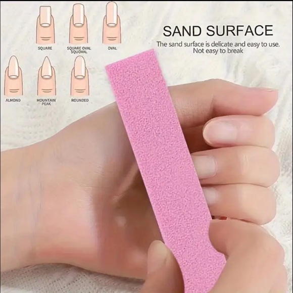 3️⃣3/25 5x Nail File Buffer/Polishing Foam Blocks (purple/black) - Picture 2 of 3